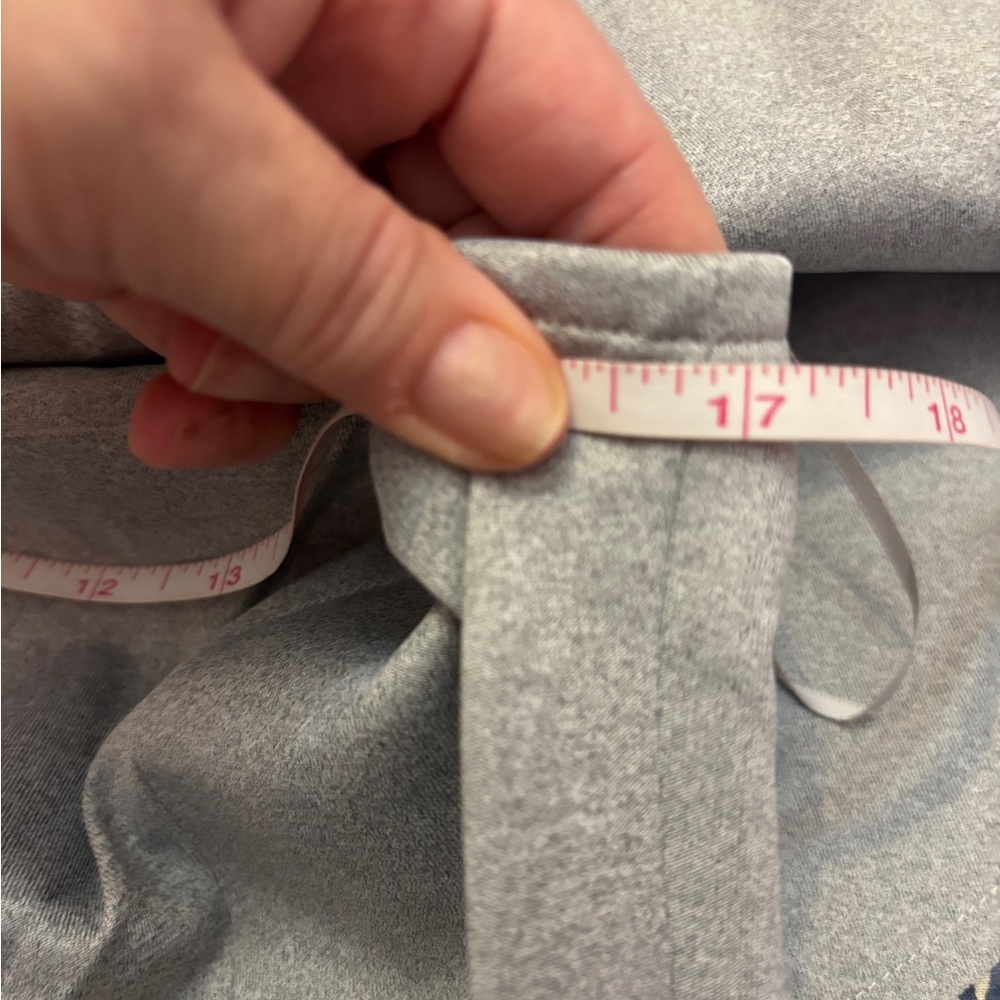 Grey Ruffle Mini Dress - Picture 5 of 6